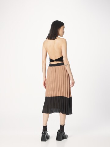 SAINT TROPEZ Skirt 'Trista' in Brown