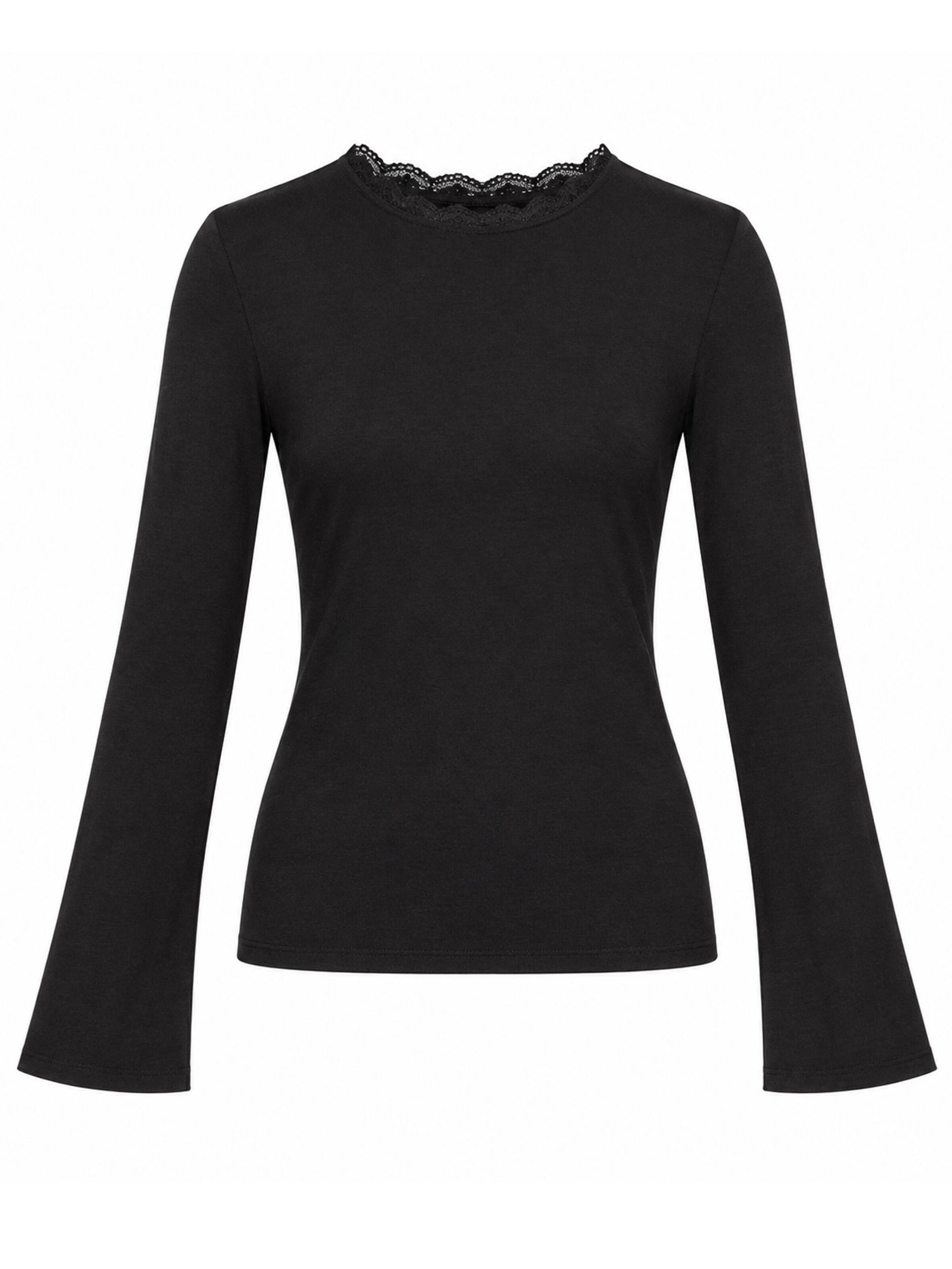 Maglietta di SASSYCLASSY in nero: frontale