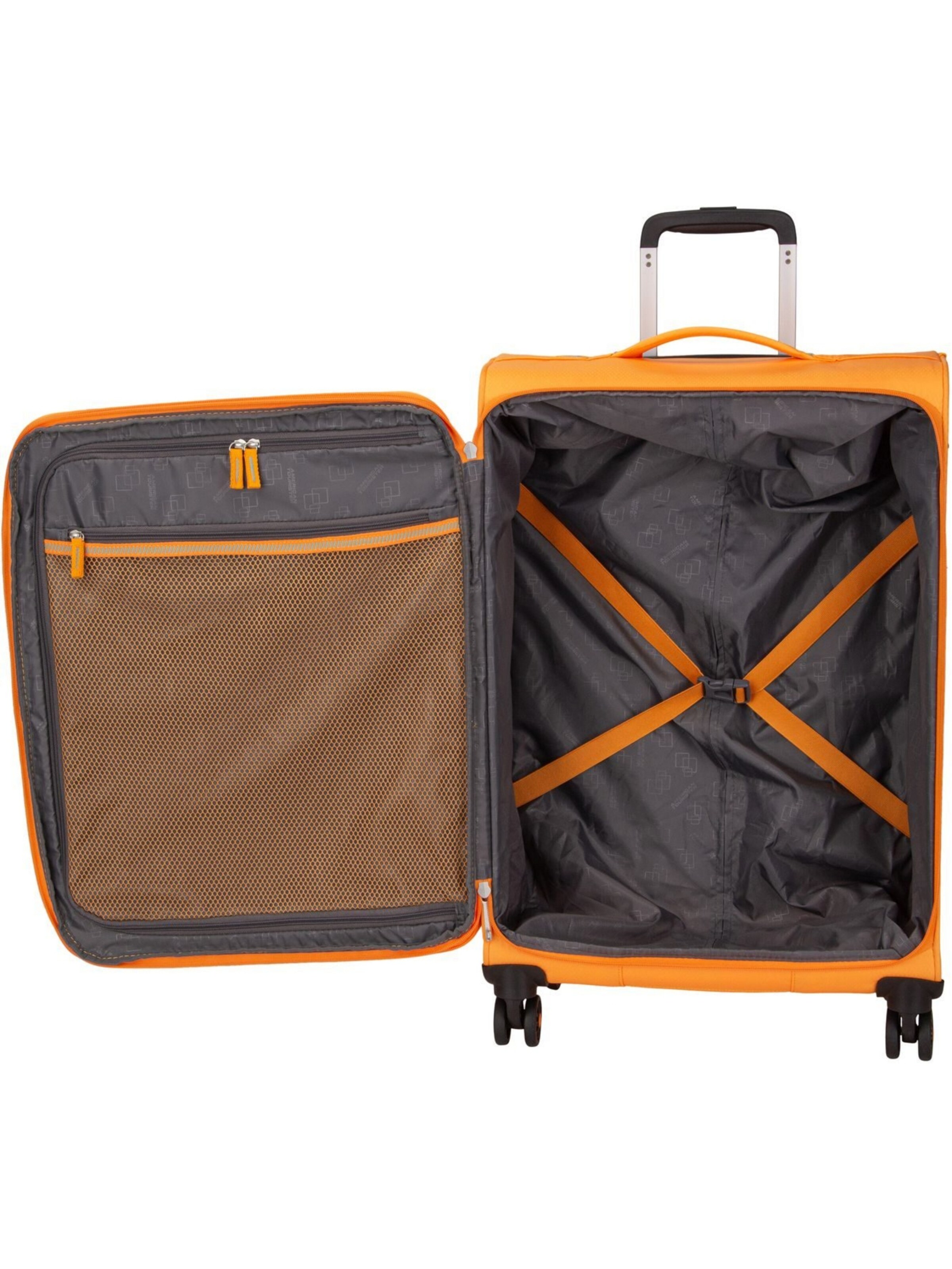American Tourister Cart 'Aerospin Spinner' in Orange