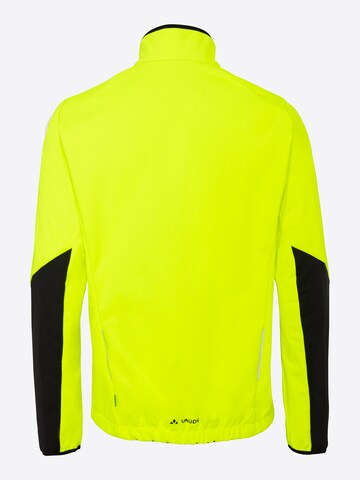 VAUDE Sports jacket 'Matera II' in Yellow
