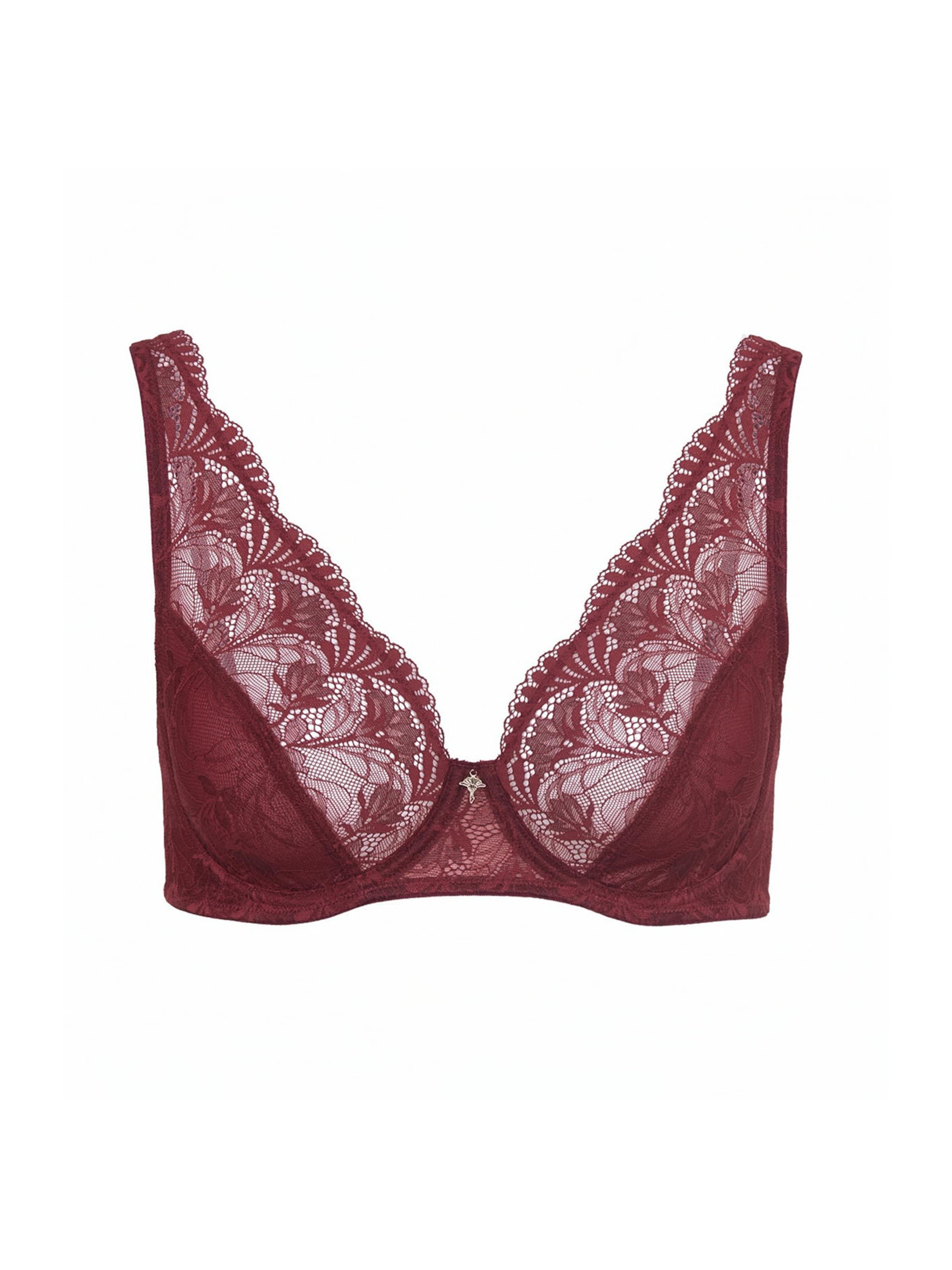 JOOP! - Soutien de tecido Soutien 'High Apex' em vermelho: frente