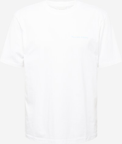 Filling Pieces Shirt 'Message' in de kleur Lichtblauw / Groen / Donkerrood / Wit, Productweergave