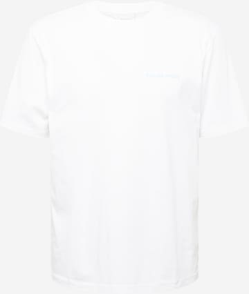 Filling Pieces Shirt 'Message' in White: front