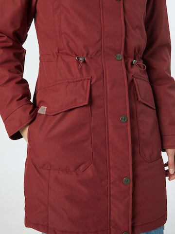 Ragwear Tussenparka 'RELOVED REMAKE' in Rood