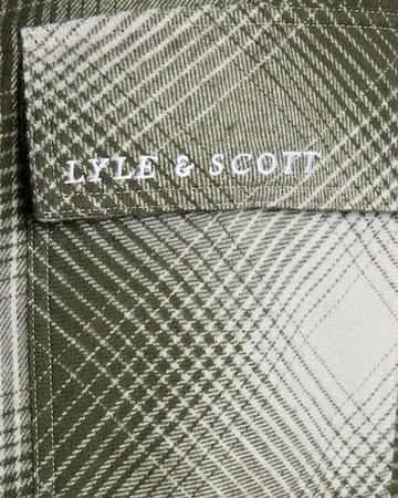 Lyle & Scott Regular fit Tussenjas in Grijs