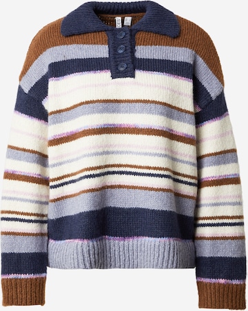 PIECES - Jersey 'PCRYE' en marrón: frente