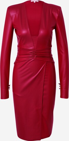 PATRIZIA PEPE Obleka | rdeča barva: sprednja stran