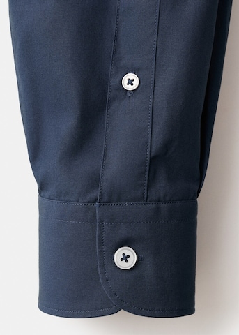 MANGO MAN Regular fit Button Up Shirt 'Play' in Blue