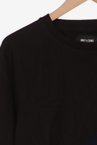 Only & Sons Sweater L in Schwarz