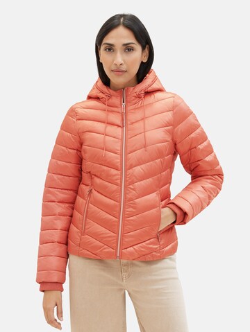 TOM TAILOR Between-Season Jacket in Orange: front