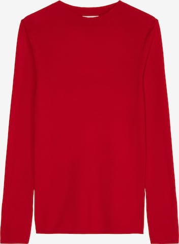 Pull-over Marc O'Polo en rouge : devant