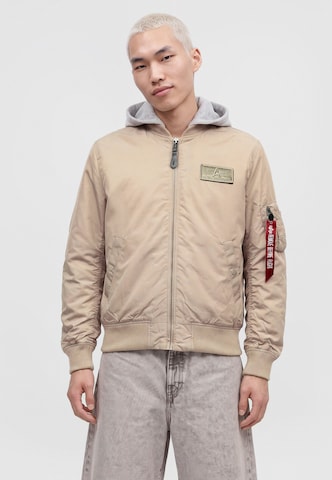 ALPHA INDUSTRIES Jacke 'MA-1 TT' in Beige