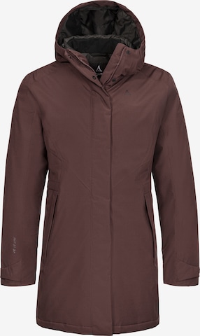 Schöffel Winter Parka 'Froda' in Purple: front