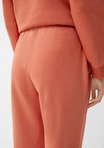 Effilé Pantalon s.Oliver en orange