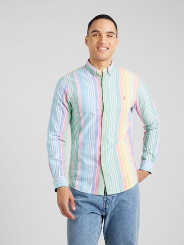 Coupe regular Chemise Polo Ralph Lauren en mélange de couleurs : devant