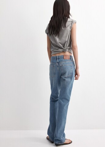 MANGO Regular Jeans 'Lacy' in Blauw