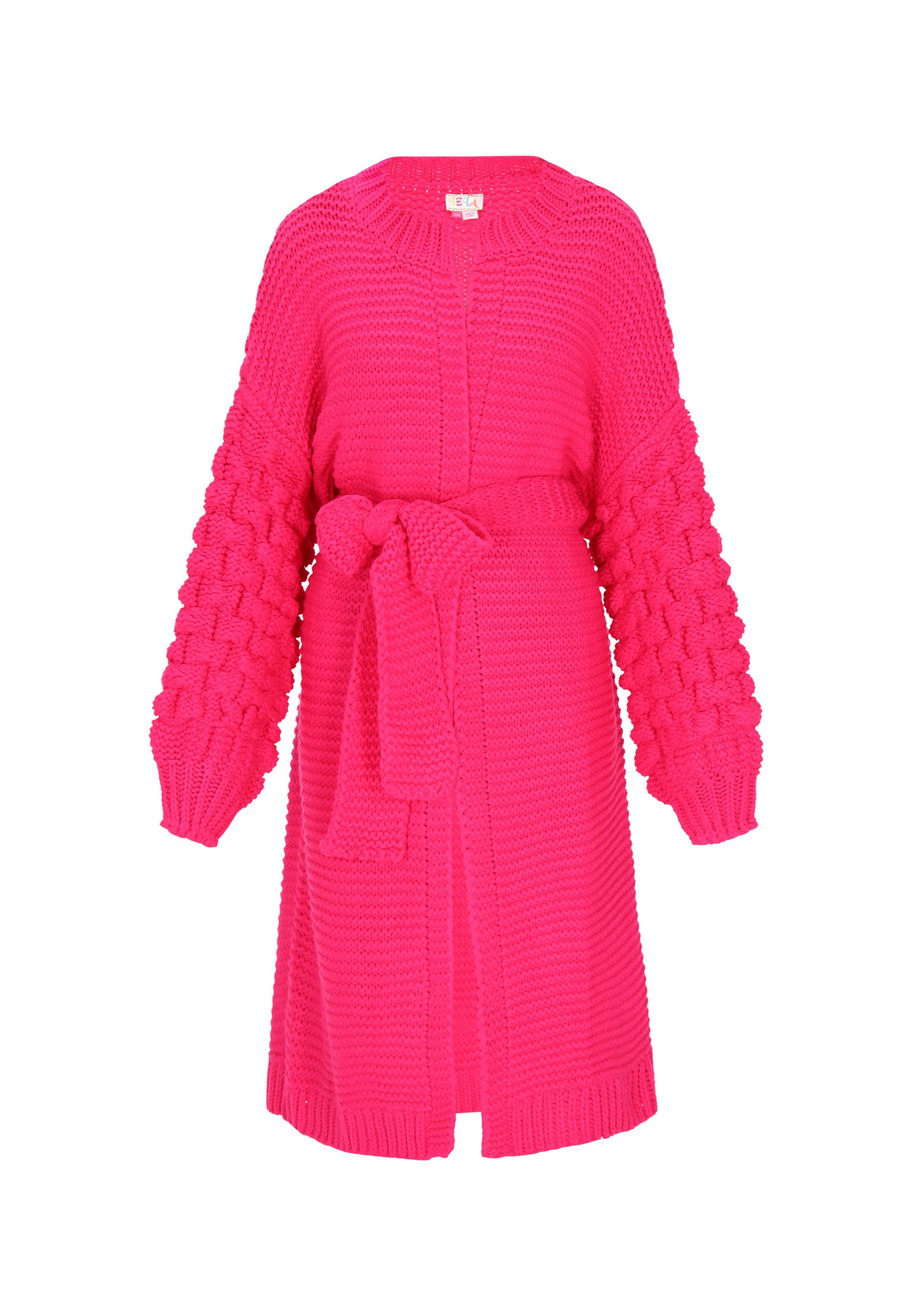 IZIAKardigan 'Boho' - roza boja: prednji dio