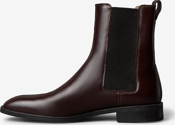 Chelsea Boots Calvin Klein en rouge : devant