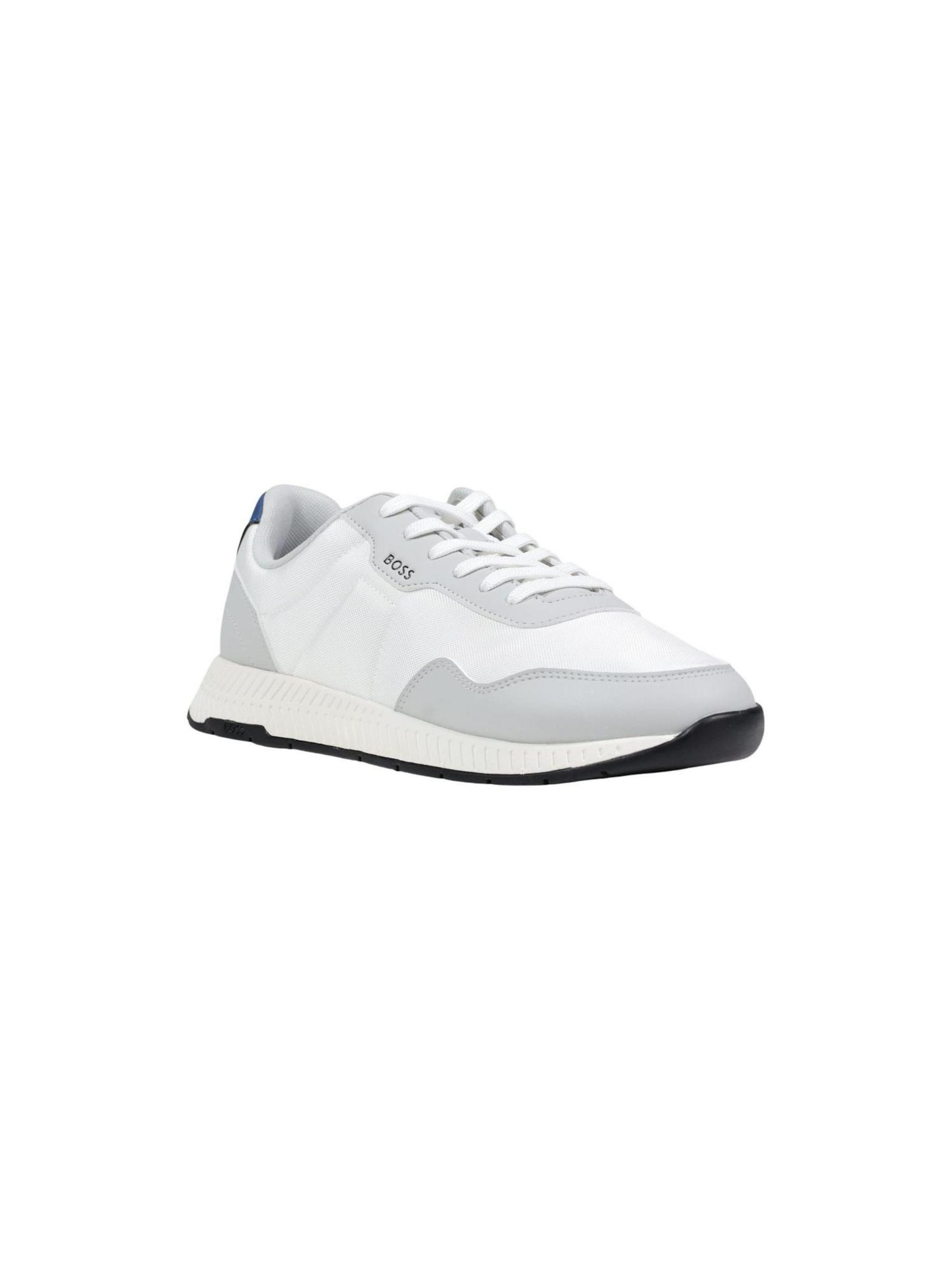 BOSS - Zapatillas deportivas bajas en gris: frente