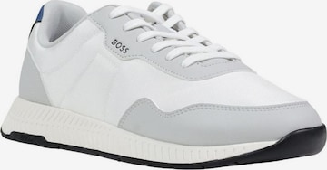 BOSS - Zapatillas deportivas bajas en gris: frente