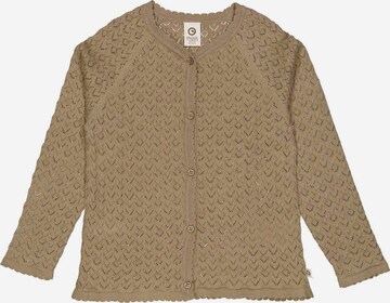 Müsli by GREEN COTTON Knit Cardigan 'Strickjacke' in Brown: front