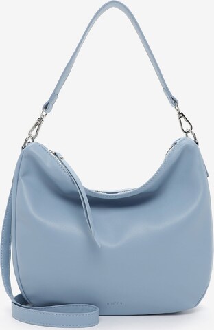 Emily & Noah Pouch 'RUE 09' in Blue: front