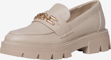 s.Oliver Classic Flats in Beige: front
