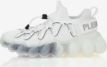 Plein Sport - Zapatillas deportivas bajas 'The Bubble Gen.X.02 Tiger' en blanco: frente