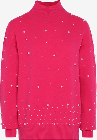 Pull-over faina en rose : devant