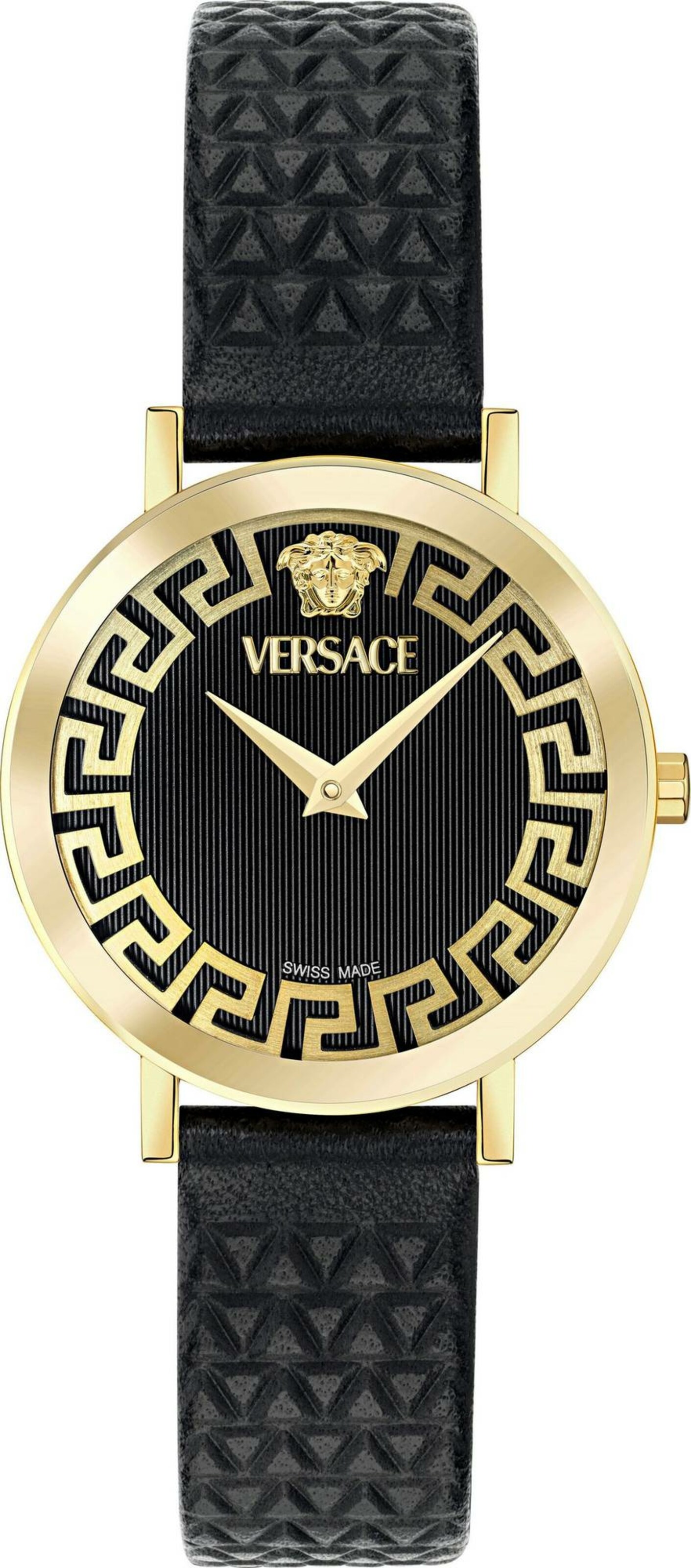 VERSACE Uhr in Silber: Vorderseite