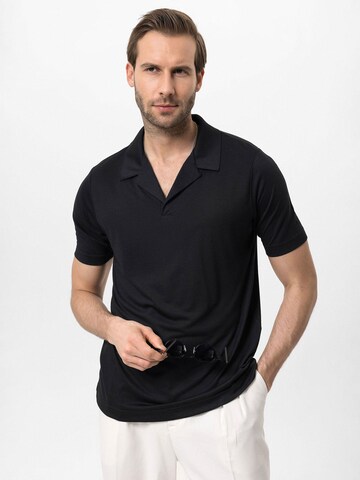 T-Shirt Antioch en noir : devant