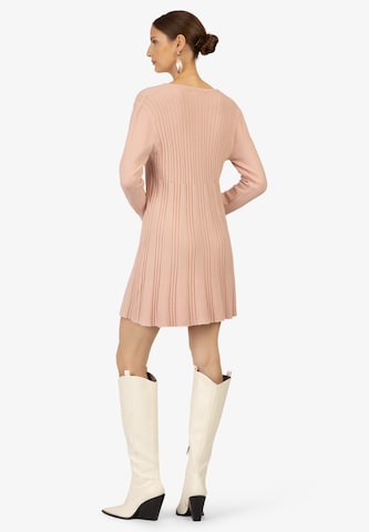 Kraimod Úpletové šaty – pink