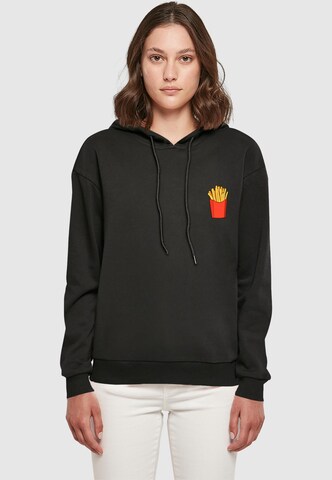Merchcode Sweatshirt in Schwarz: Vorderseite