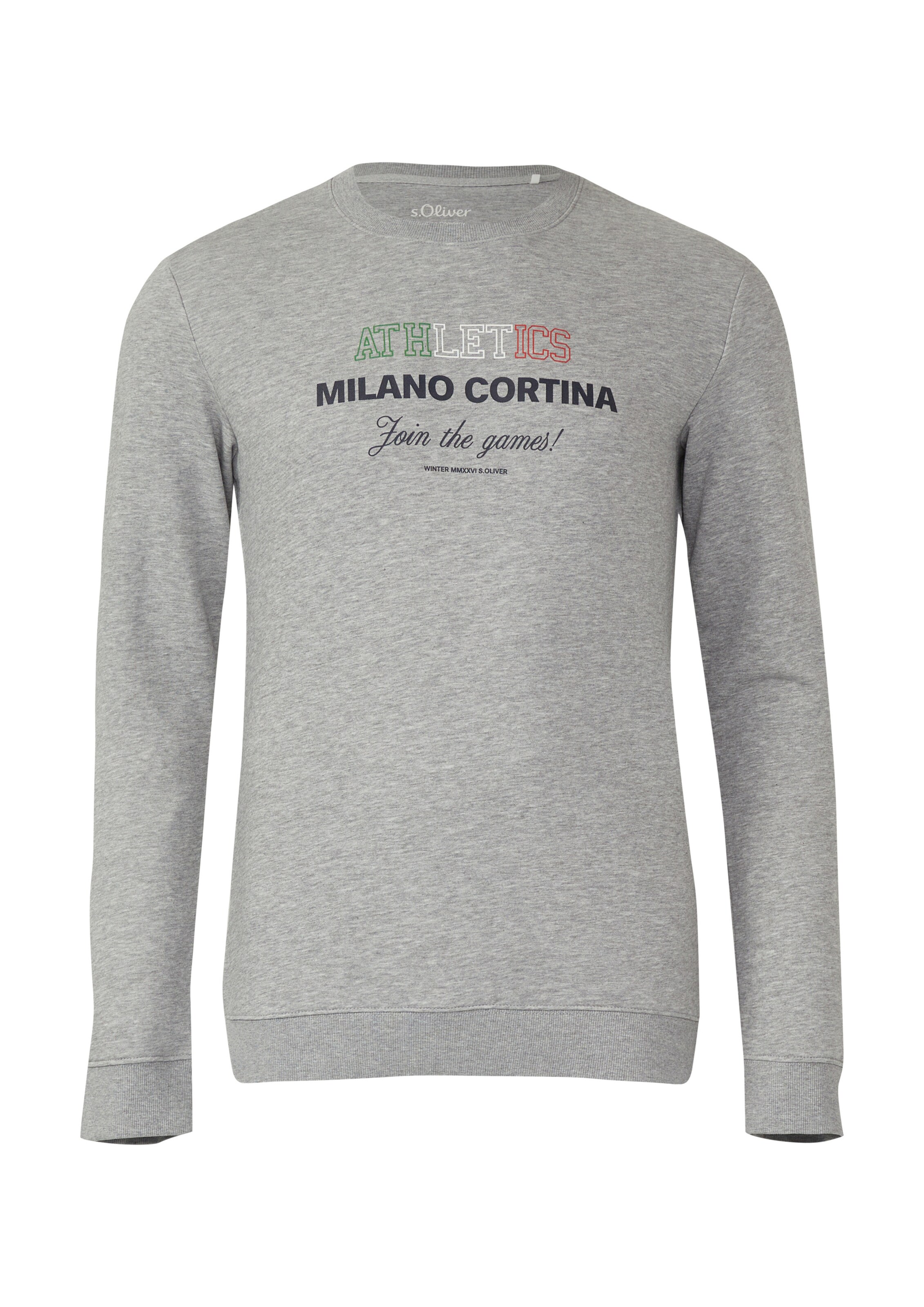 T-Shirt s.Oliver en gris : devant