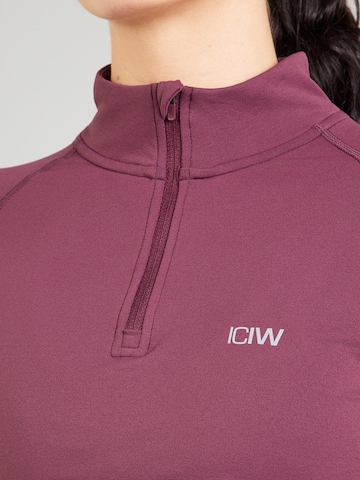 T-shirt fonctionnel 'Define' ICANIWILL en rouge