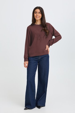 Fransa - Sweatshirt em castanho