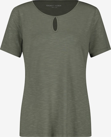 GERRY WEBER Shirt in Groen: voorkant