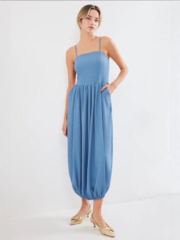 Abito in maglia di Bigdart in blu: frontale