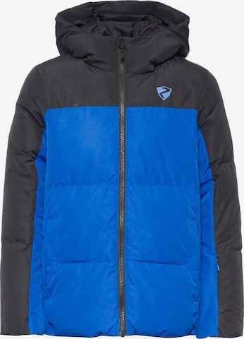 ZIENER Athletic Jacket 'Paale' in Blue: front