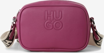 Borsa a tracolla di HUGO Red in rosa: frontale