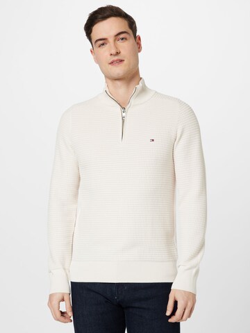 TOMMY HILFIGER Trui in Beige: voorkant