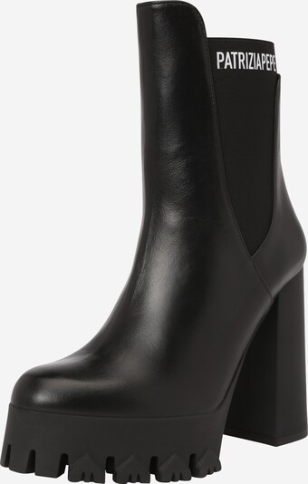 PATRIZIA PEPE Bootie 'STIVALI' in Black / White, Item view