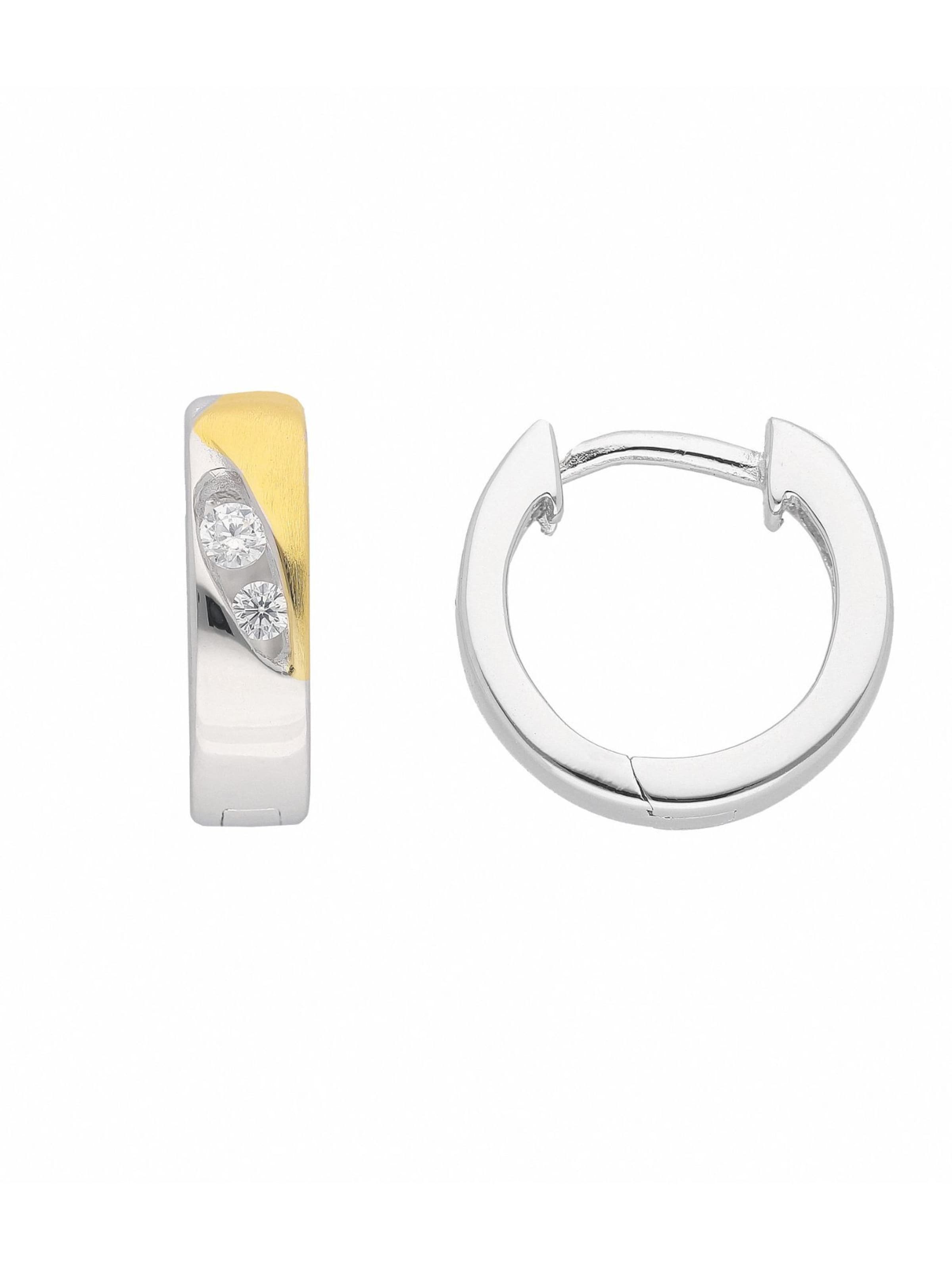 Adelia´s Earrings in Silver: front