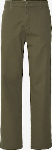 ALPHA INDUSTRIES Chino trousers in Green: front