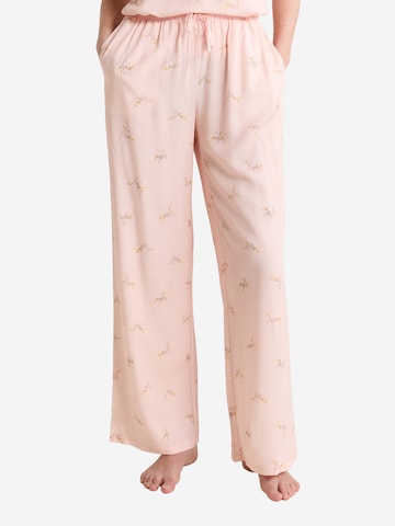ETAM Pyjamahose 'Plumia' in Pink: Vorderseite