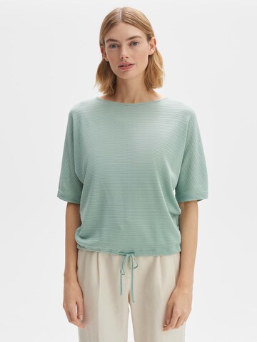 OPUS Shirt 'Saronji' in Groen: voorkant