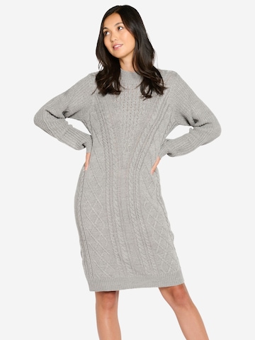 LolaLiza Dress in Grey: front