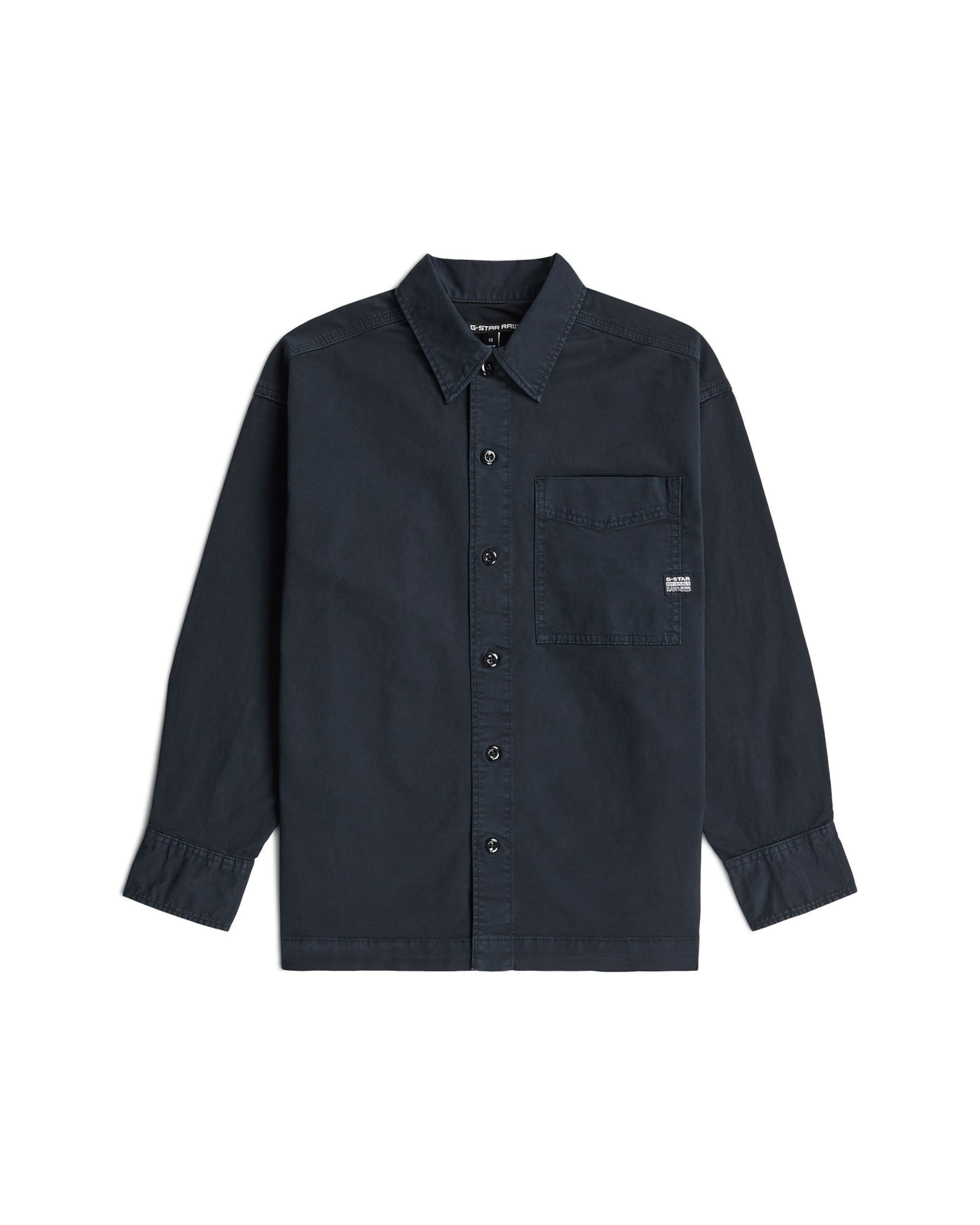G-STAR Comfort Fit Shirt - 'Boys Boxy Fit Shirt' in Blau: Vorderseite