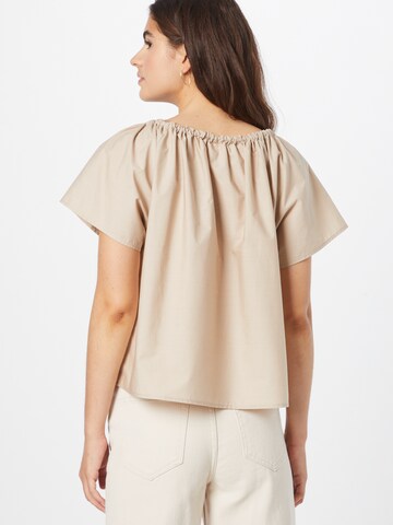 IMPERIAL Bluse i beige