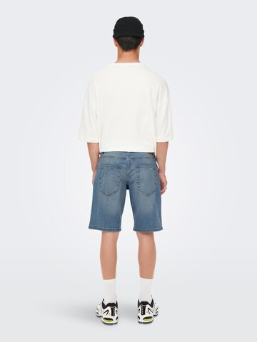 Only & Sons regular Jeans 'Avi' i blå